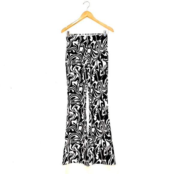 garage pants, black and white wave effect XS - Picture 1 of 6